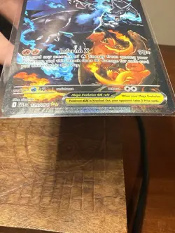 Mega Charizard X EX SIR 125/094 Phantasmal Flames Pokemon TCG (PACK FRESH) - Image 5