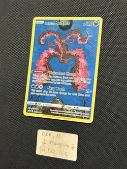 Pokemon Crown Zenith - Galarian Moltres - SWSH284 - Full Art Promo - LP - Image 3