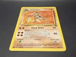 Pokemon TCG Kabutops 24/62 Fossil Regular LP - Image 2