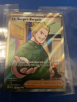 Lt. Surge's Bargain - 170/132 - 170/132 - ME01: Mega Evolution - Ultra Rare - NM - Image 1