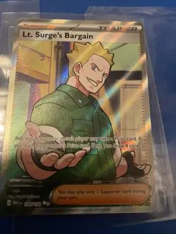 Lt. Surge's Bargain - 170/132 - 170/132 - ME01: Mega Evolution - Ultra Rare - NM - Image 2