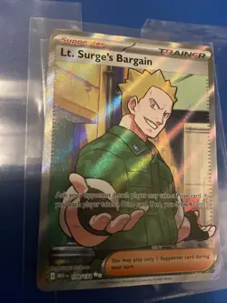 Lt. Surge's Bargain - 170/132 - 170/132 - ME01: Mega Evolution - Ultra Rare - NM - Image 3