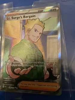 Lt. Surge's Bargain - 170/132 - 170/132 - ME01: Mega Evolution - Ultra Rare - NM - Image 4