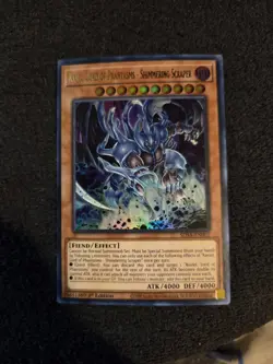 Yugioh Raviel, Lord Of Phantasms - Shimmering Scraper SDSA-EN001 Ultra Rare - NM - Image 1