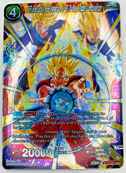 SS Son Goku SS Vegeta SS Trunks, Triple Combination Dragon Ball Super Card | LP - Image 1
