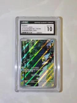 Psyduck 175/165 English 151 IR Gem Mint 10 CGC Graded Pokemon Card Holo 2023 - Image 1