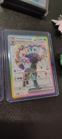 Pokemon TCG Umbreon 176 & Espeon ex 175 Promo Set Prismatic English Card - Image 4