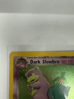 Dark Slowbro Holo 12/82 – Team Rocket 2000 WOTC – Vintage Pokemon Card LP - Image 3