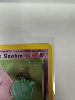 Dark Slowbro Holo 12/82 – Team Rocket 2000 WOTC – Vintage Pokemon Card LP - Image 4
