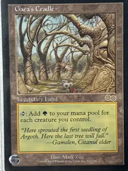 Gaea's Cradle Urza's Saga Regular Card MTG Magic the Gathering - Image 5