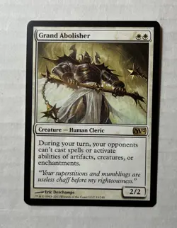 Grand Abolisher X1-NM/M-M12 Magic 2012 Core Set MTG Magic The Gathering English - Image 1