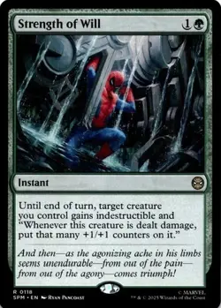MTG Strength of Will Normal NM Marvel's Spider-Man Magic 118 - Image 1