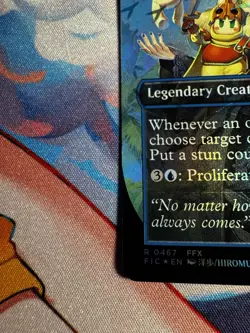 Lulu, Stern Guardian (Chocobo Track Foil Borderless) - NM - FIN Final MTG Magic - Image 4