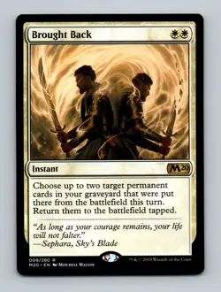 Brought Back Core Set 2020 Non-Foil MTG NM - Image 1