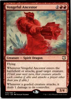 Vengeful Ancestor R Commander: Adventures in the Forgotten Realms 35 NM - Image 1