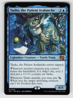 Taeko, the Patient Avalanche (Anime) *Non-Foil* J25 39 NM - Image 1