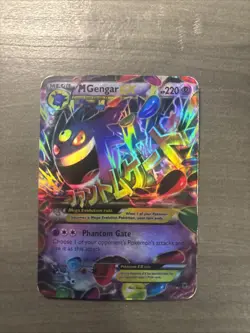 Pokemon Mega MGengar EX Holo Card35/119 Phantom ForcesXY 35/119 - Image 2