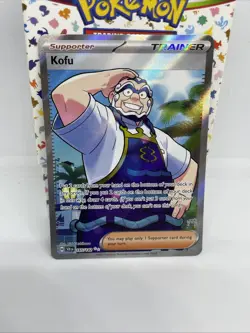 Pokemon TCG Kofu SV07: Stellar Crown: 165/142 Full Art Ultra Rare NM - Image 1