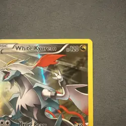 White Kyurem XY81 Full Art XY Promo Lightly Played Pokemon TCG LP - Image 3