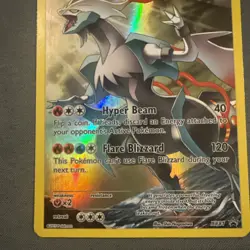 White Kyurem XY81 Full Art XY Promo Lightly Played Pokemon TCG LP - Image 5