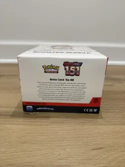 Pokemon 151 Scarlet & Violet Booster Bundle Display Case - BOX ONLY - Image 3