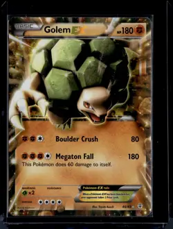 Golem EX 46/83 Generations Full Art Ultra Rare 2016 (MP) / Pokemon TCG - Image 1