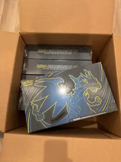 Pokemon TCG Phantasmal Flames Mega Charizard EX UPC Sealed Ultra Premium Box NEW - Image 1
