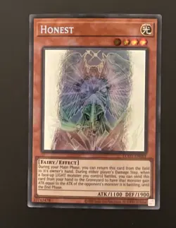 Honest LODT-EN001 Ghost Rare 1st Edition English Heavily Played Yu-Gi-Oh! - Image 1