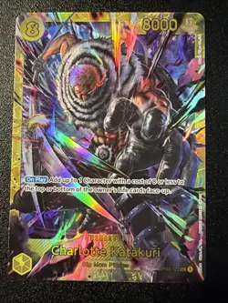 One Piece OP03-123 Charlotte Katakuri SEC Secret Rare - English - Image 1