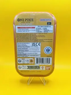 One Piece Tin Pack Set Vol 2 | TS-02 OP-13 Factory Sealed Portgas.D.Ace 2 Packs - Image 2