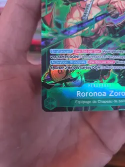 🔥👑🇨🇵Carte One Piece Roronoa Zoro TR Op06-118 , Treasure Rare Op11 - FR🔥 - Image 3
