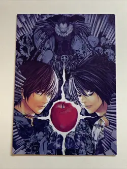 Death Note L Lawlet Watari Enlightenment Goddess Story Card Holo Anime Doujin - Image 2