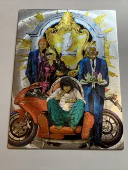 Death Note L Lawlet Watari Enlightenment Goddess Story Card Holo Anime Doujin - Image 5