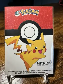 2024 Pokemon Peru Crystal Card Collection #099 Kingler Cracked Ice - Image 5