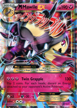 Pokemon TCG M Mawile EX (OVERSIZED) XY104 Jumbo Cards Holo - Image 1