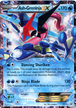 Pokemon TCG Ash-Greninja EX (OVERSIZED) XY133 Jumbo Cards Holo - Image 1