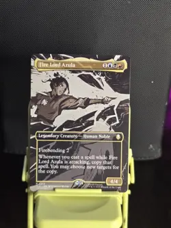 MTG Fire Lord Azula (0313) (Borderless) Avatar: The Last Airbender Regular - Image 1