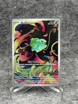 Bulbasaur 133/132 Mega Evolution Stamp Promo Pokemon NM - Image 1