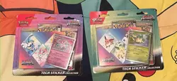Pokemon TCG Prismatic Evolutions Tech Sticker Collection 2x - Image 1
