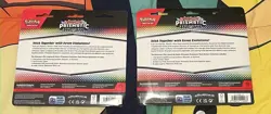 Pokemon TCG Prismatic Evolutions Tech Sticker Collection 2x - Image 2