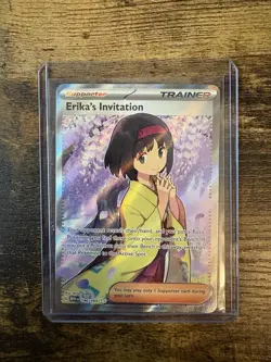 Erika's Invitation 196/165 Ultra Rare 151 Pokemon Near Mint - Image 3