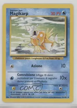 Magikarp Italian Pokemon Base Set #35 1999 - Image 1