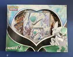 Pokemon TCG Chilling Reign Ice Rider Calyrex V Box - SEALED - Damaged Box - 2021 - Image 1