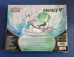 Pokemon TCG Chilling Reign Ice Rider Calyrex V Box - SEALED - Damaged Box - 2021 - Image 3