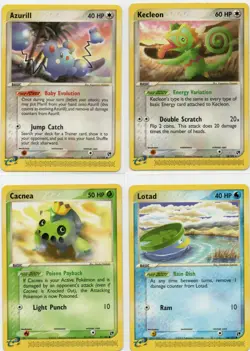 Pokemon EX E-Reader Lot – Vintage 2002–2003 Nintendo WOTC Era - Image 1