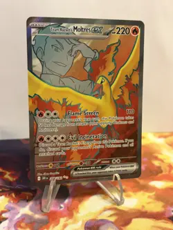 Pokemon Destined Rivals - Team Rocket’s Moltres ex Ultra Rare 208/182 - Image 3