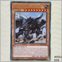 True King Lithosagym, the Disaster - WISU-EN047 - Rare 1st Edition Yugioh - Image 1