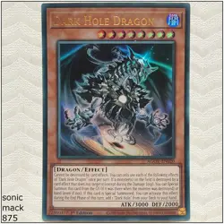 Dark Hole Dragon - AGOV-EN020 - Ultra Rare 1st Edition Yugioh - Image 1
