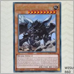 True King Lithosagym, the Disaster - WISU-EN047 - Rare 1st Edition Yugioh - Image 1