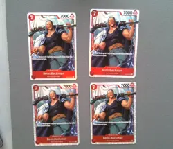Benn. Beckman SR OP09-009 Playset ×4 One Piece TCG English - Image 1